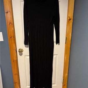 Bellamie Elegant Black Maxi Dress
